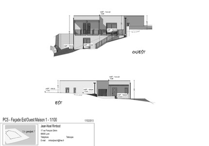 PC5 - Façade EstOuest Maison 1 - 1100_