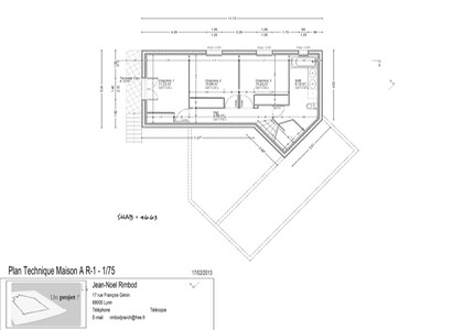 Plan Technique Maison A R-1 - 175_